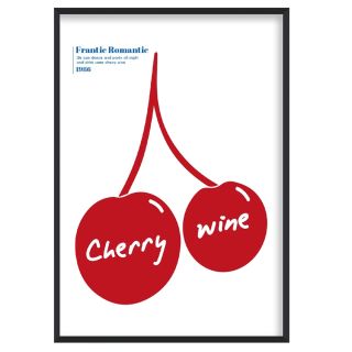 Fan Club Cherry Wine A3 Print