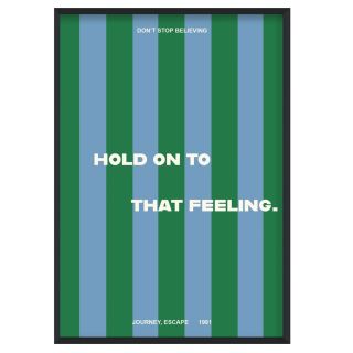 Fan Club Don't Stop Believing A3 Print