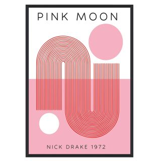 Fan Club Pink Moon A3 Print