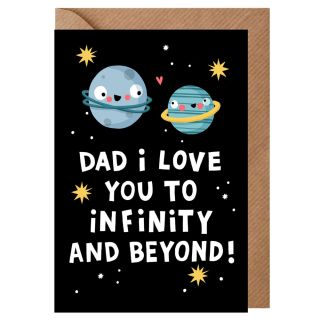 Infinity & Beyond Father's Day Card