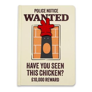 Half Moon Bay Aardman Feathers McGraw A5 Notebook