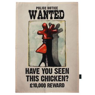 Half Moon Bay Feathers McGraw Tea Towel