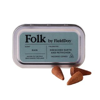 Folk by FieldDay Incense Cones - Rain