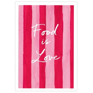 Floh Food is Love Print - A3