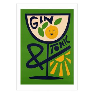 East End Prints Gin & Tonic