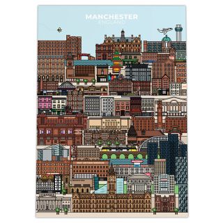 Hannah Kirkland Manchester A3 Print