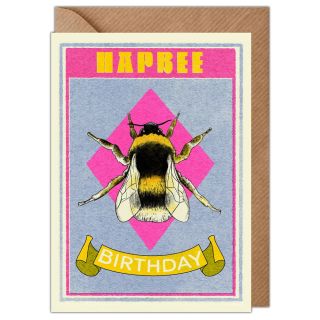 Hapbee Birthday Card