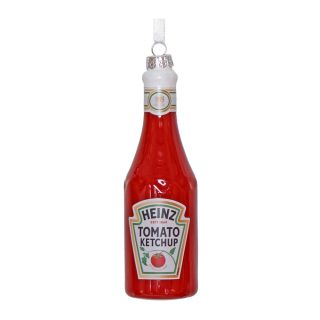 Studio Thie x HEINZ Tomato Ketchup Glass Christmas Decoration