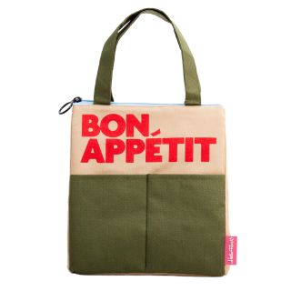 Helio Ferretti Bon Appétit Lunch Bag - Green