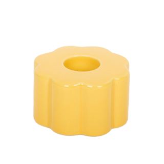 Helio Ferretti Flower Candle Holder - Yellow