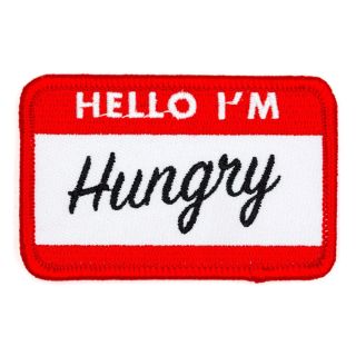 These Are Things Iron-On Patch - Hello I'm Hungry
