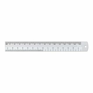 Hightide Aluminium White Ruler