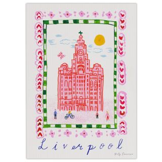 Holly Francesca Liver Building A3 Print