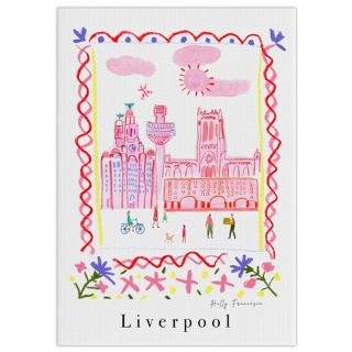 Holly Francesca Liverpool Landmarks A3 Print