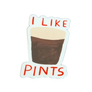 Proper Good I Like Pints Sticker