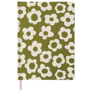 Jumbo Soft Touch Journal - Groovy Floral