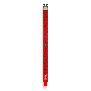 Legami Erasable Pen Ladybug (Red)