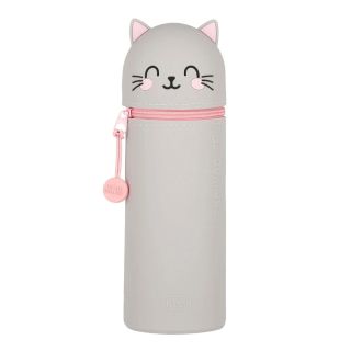 Legami Silicone Zip Pencil Case Kitty