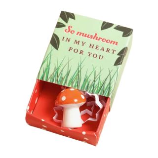 Lisa Angel Tiny Matchbox - Ceramic Mushroom