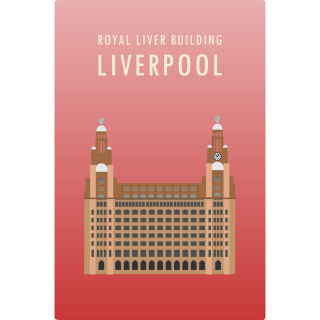 Royal Liver Building Magnet