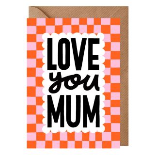 Love You Mum Mother's Day Card