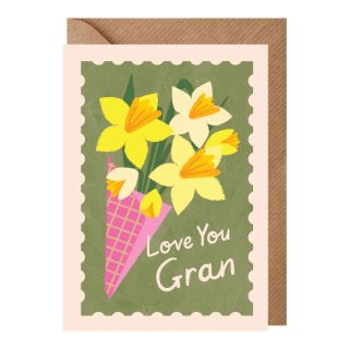Love You Gran Mother's Day Card