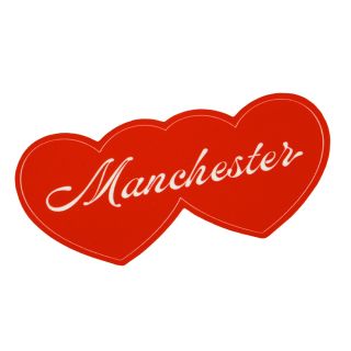 Proper Good Manchester Hearts Sticker