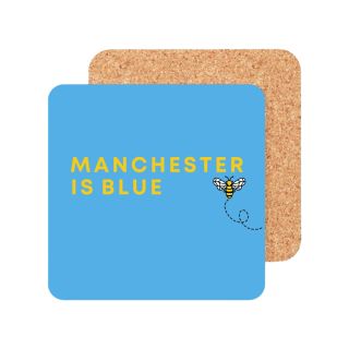 Manchester Is Blue Coaster
