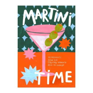 Martini Time Print