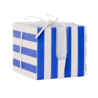 Blue Stripes Memo Block