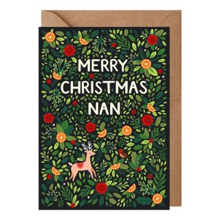 Merry Christmas Nan Card
