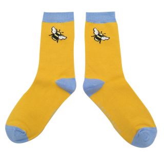 Miss Sparrow Bumblebee Yellow Socks