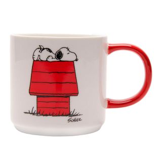 Peanuts Allergic To Mornings Mug