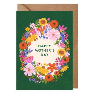 Wreath Mother's Day Card