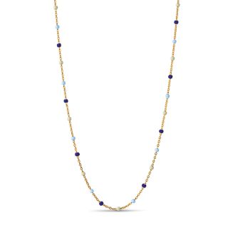 Enamel Copenhagen Lola Necklace - Marine
