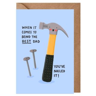 Nailed It Father's Day Card