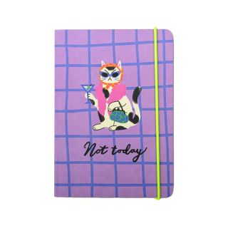 HiJinx A6 Notebook - Not Today Cat
