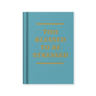 Ohh Deer A7 Tiny Notebook - Too Blessed to be Stressed
