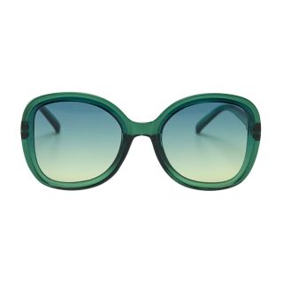 OKKIA Anna Sunglasses - Transparent Green