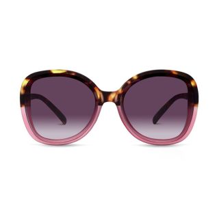 OKKIA Anna Bright Pink Havana Sunglasses