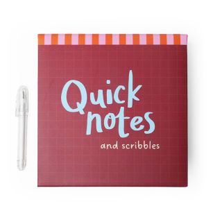 Quick Notes & Scribbles Sketch Pad
