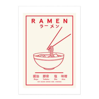 East End Prints Ramen A3 Print