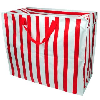 Rex London Striped Jumbo Storage Bag - Blue & Red