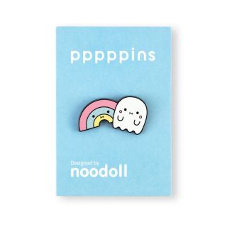 Noodoll Ricerainbow & Riceboo Pin