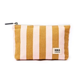 ROKA London Maida Vale Makeup Bag - Rose Gold