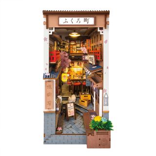 Rolife Sakura Wine Alley DIY Miniature Book Nook
