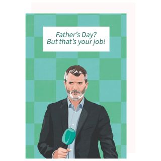 Roy Keane Father's Day Card