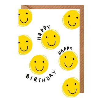 Smiley Birthday card