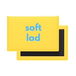 Soft Lad Fridge Magnet