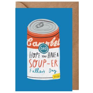 Soup-er Father's Day Card